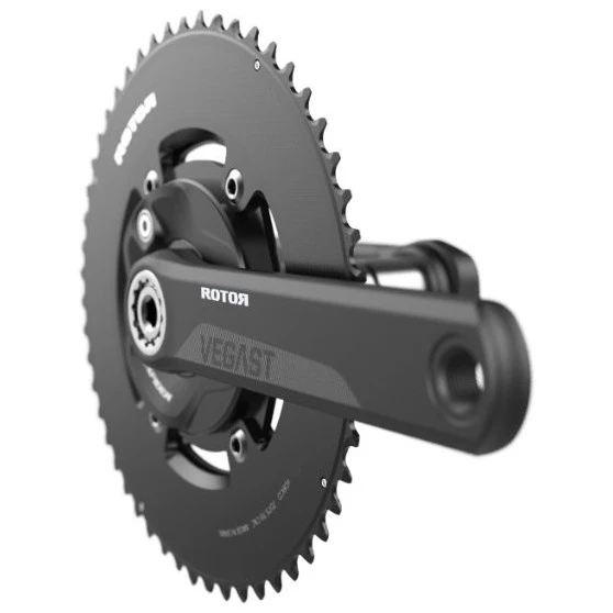 Rotor INspider Vegast Road Powerpack - Powermeter Bundle With Crankset & Chain Rings - Black 3 Rotor INspider Vegast Road Powerpack - Powermeter Bundle With Crankset & Chain Rings - Black - Afbeelding 3