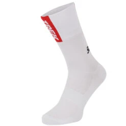 Santini Trek-Segafredo 2022 Socks Medium Profile RE652MP22TS - Red RS