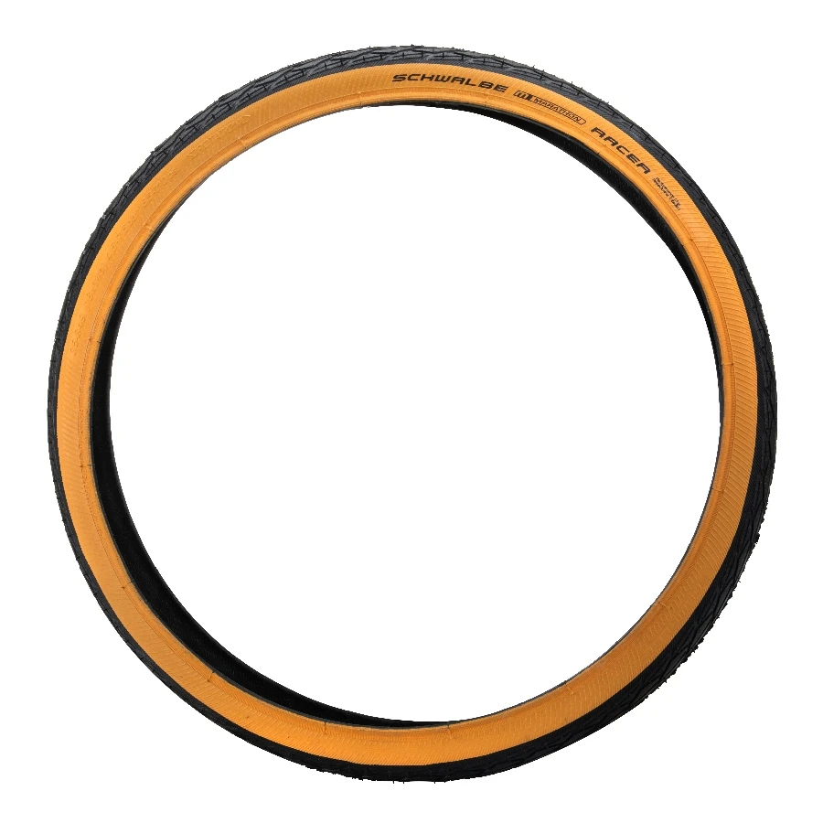 Brompton 16" Marathon Racer Folding Tyre By Schwalbe - 35x349 - Tanwall 1 Brompton 16" Marathon Racer Folding Tyre By Schwalbe - 35x349 - Tanwall