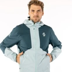 SCOTT Explorair Light Dryo 2.5L Jas - Black/fir Green -Fiets Verkoop scott explorair light dryo 2 1548299