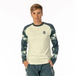 SCOTT Trail Storm Dames Shirt Met Lange Mouwen - Cloud Pink/wild Red -Fiets Verkoop scott trail storm l sl womens longsleeve shirt pale yellow aruba green 4 1320915