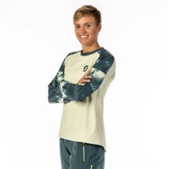 SCOTT Trail Storm Dames Shirt Met Lange Mouwen - Cloud Pink/wild Red -Fiets Verkoop scott trail storm l sl womens longsleeve shirt pale yellow aruba green 5 1320916