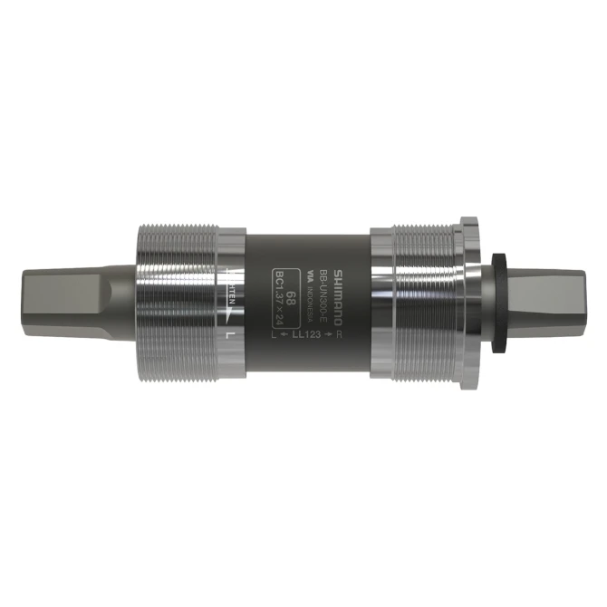 Shimano BB-UN300-E Bottom Bracket - BSA 68mm - JIS Square Taper - E-Type - 122.5 Mm (LL123) 1 Shimano BB-UN300-E Bottom Bracket - BSA 68mm - JIS Square Taper - E-Type - 122.5 Mm (LL123)