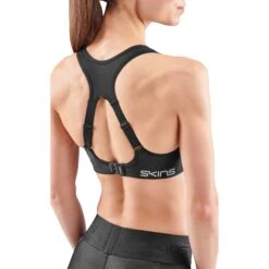 SKINS 3-Series Dames Hi-Impact BH-Top - Zwart -Fiets Verkoop skins 3 series women hi impact bra black 7 1393461