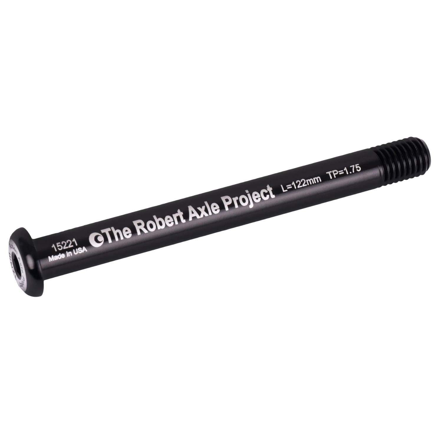 The Robert Axle Project - Lightning Thru Axle For Front Wheel - 12x100mm - M12x1.75 122mm - LIG512 1 The Robert Axle Project - Lightning Thru Axle For Front Wheel - 12x100mm - M12x1.75 122mm - LIG512