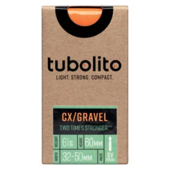 Tubolito Tubo CX/Gravel-All 700C Slang - Orange - Presta Valve