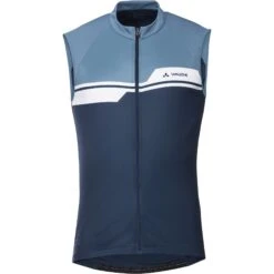 Vaude Posta FZ Fietsshirt SL - Blue Grey -Fiets Verkoop vaude mens posta fz tricot sl blue grey 2 1381297