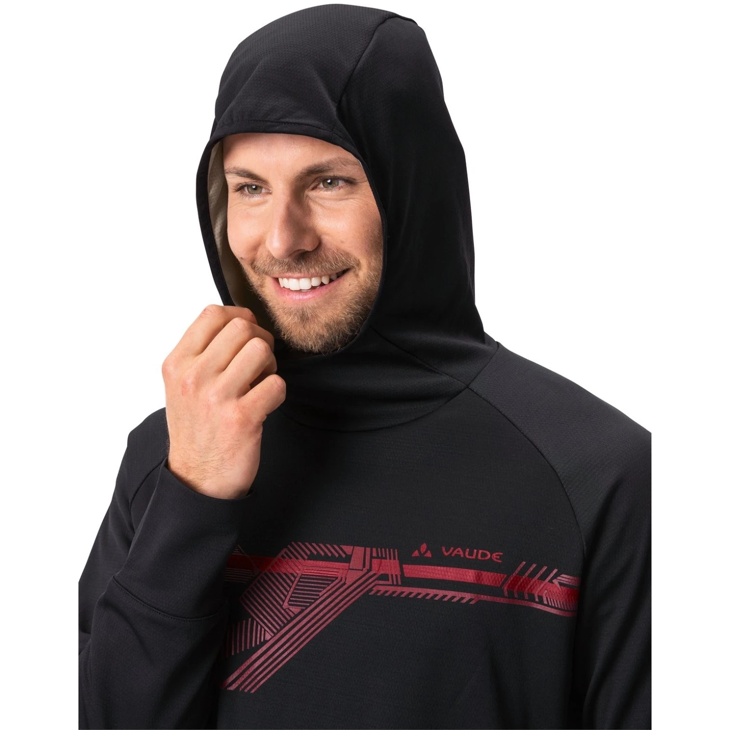 Vaude Qimsa Hoodie Heren - Zwart 5 Vaude Qimsa Hoodie Heren - Zwart - Afbeelding 5