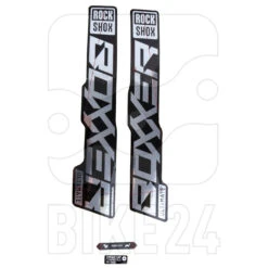 RockShox Decal Kit BOXXER SELECT+ / BOXXER ULTIMATE -Fiets Verkoop wm rockshox decal kit boxxer select ultimate polar foil for gloss black 913230