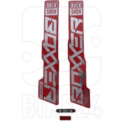 RockShox Decal Kit BOXXER SELECT+ / BOXXER ULTIMATE -Fiets Verkoop wm rockshox decal kit boxxer select ultimate polar foil for gloss red 913214