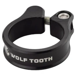 Wolf-tooth Wolf Tooth Zadelklem - 29.8mm - Zwart