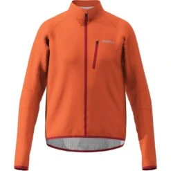 Zimtstern Boltz Men's Packable Rain Jacket - Burnt Orange