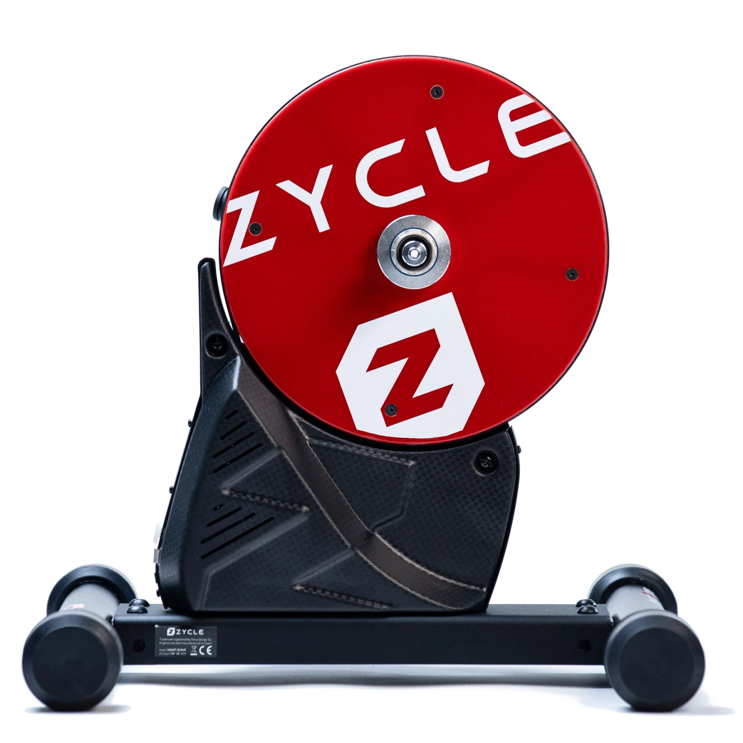 ZYCLE Smart ZDrive - Hometrainer - Zwart/rood 2 ZYCLE Smart ZDrive - Hometrainer - Zwart/rood - Afbeelding 2